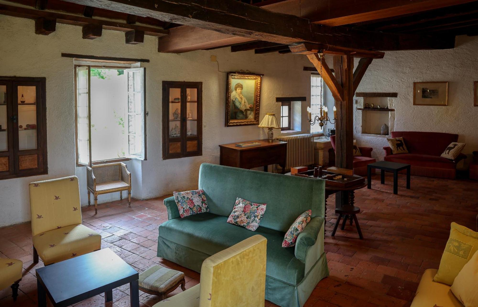 Chateau-Monastere De La Corroirie Montrésor Δωμάτιο φωτογραφία